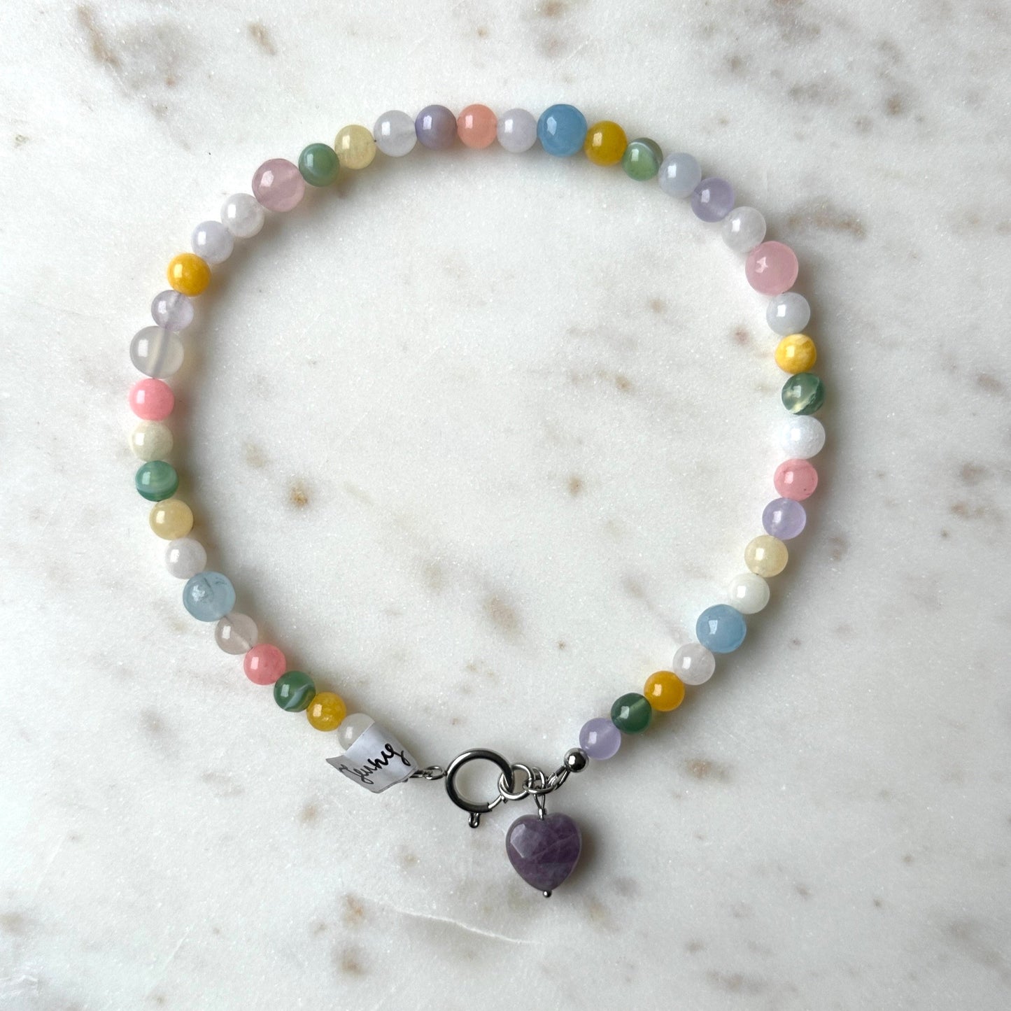 Jenny | Colorful stones necklace