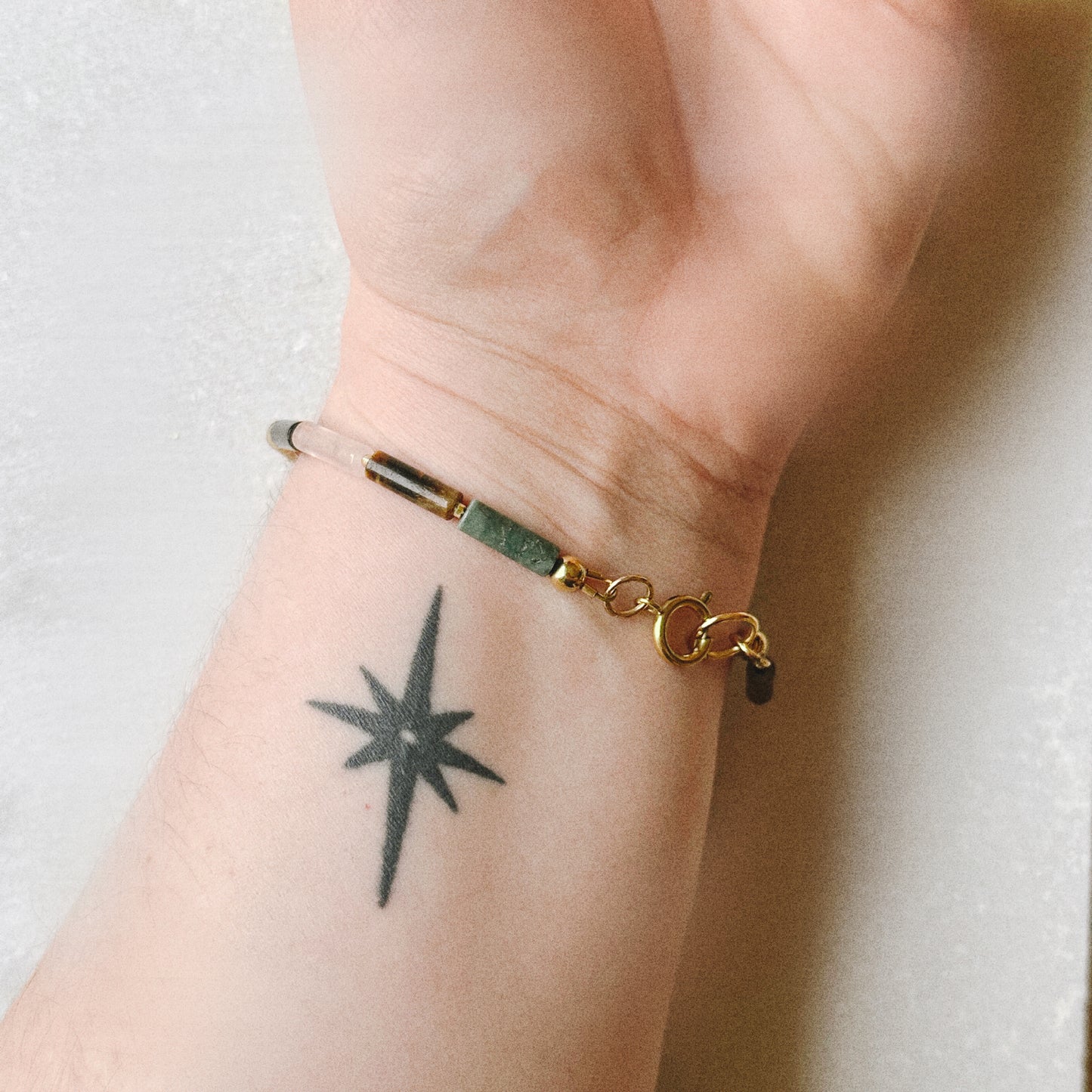 Liene • stone and crystal bracelet