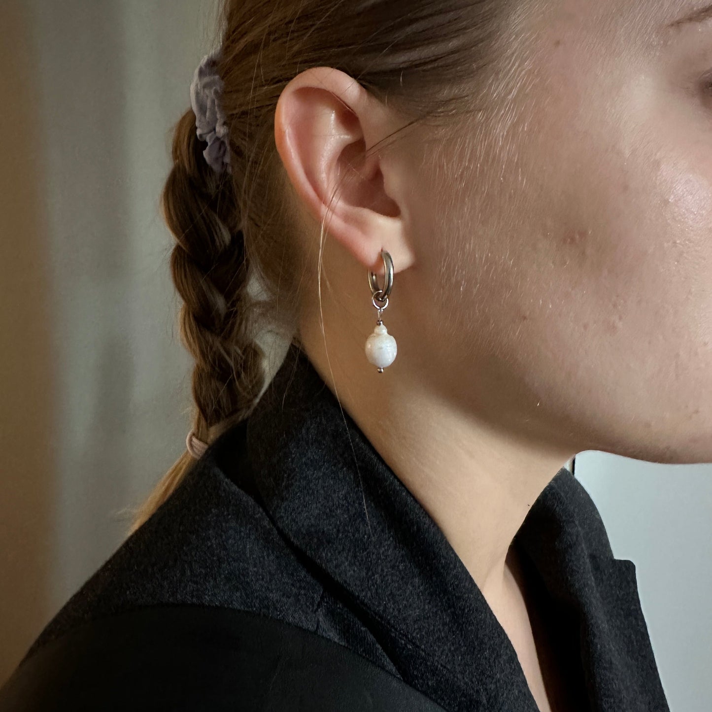Lisa | 2 in 1 | Baroque pearl earrings
