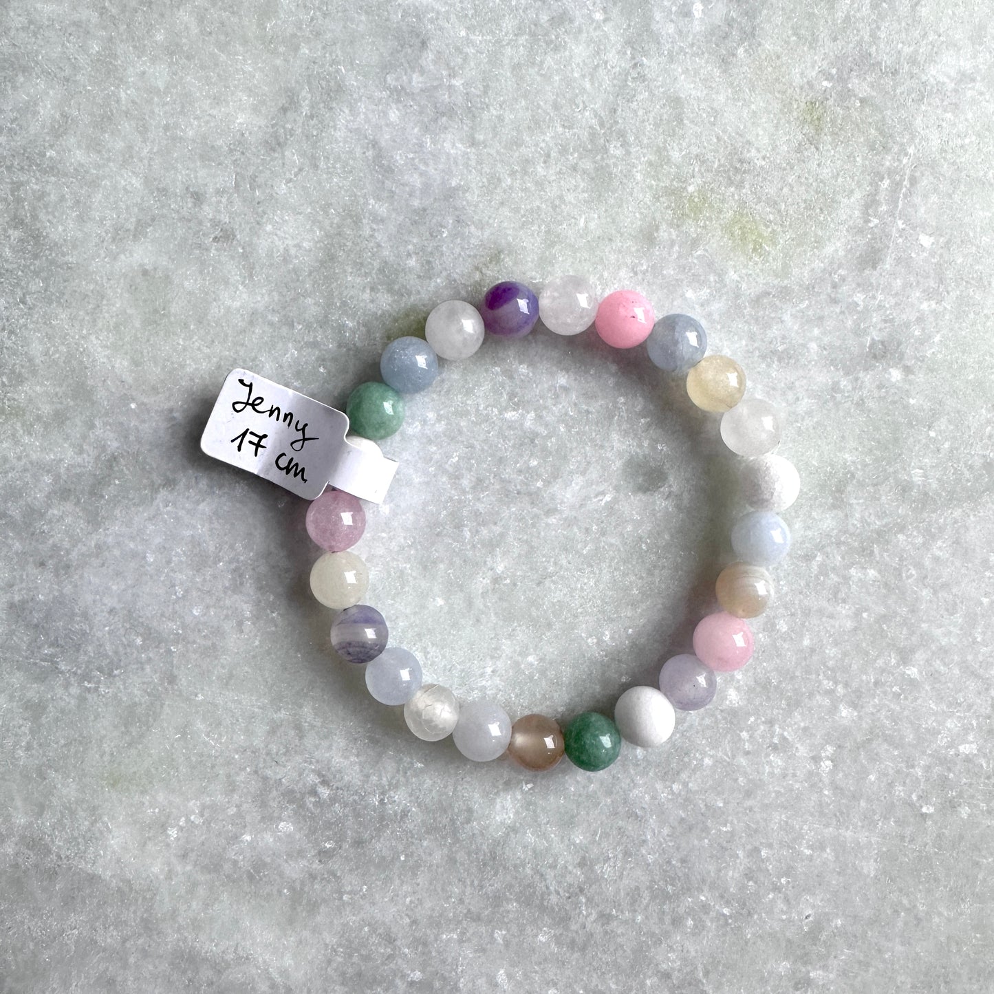 Jenny｜Colorful stone bracelet