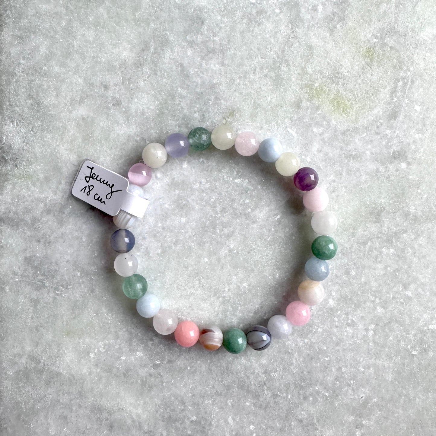 Jenny｜Colorful stone bracelet