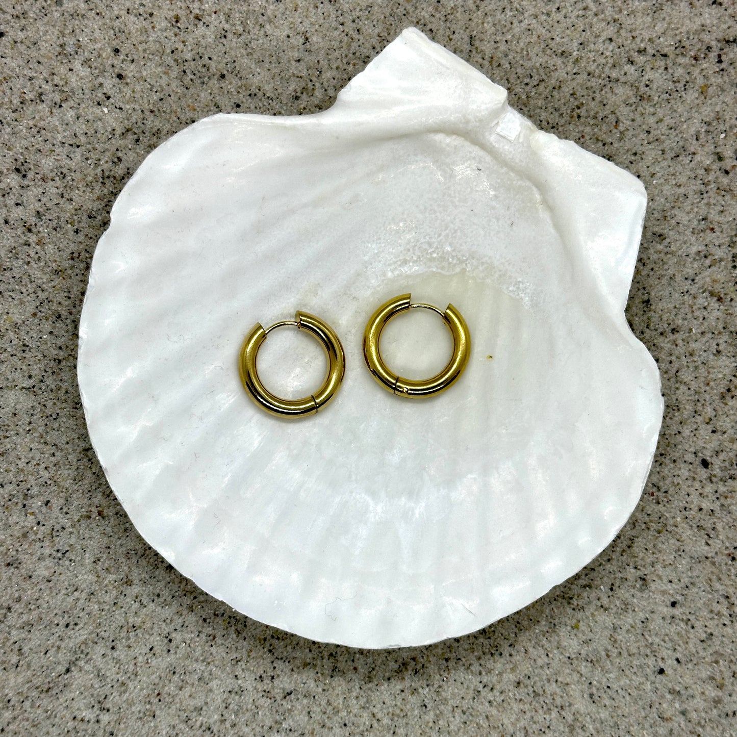 Zelda | Unisex chunky hoop earrings