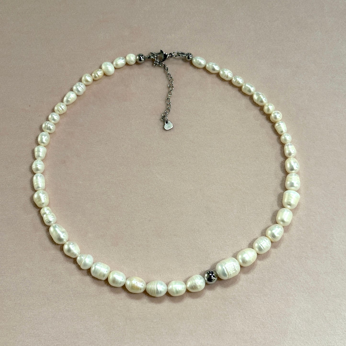 Roma｜Destroyed pearls necklace