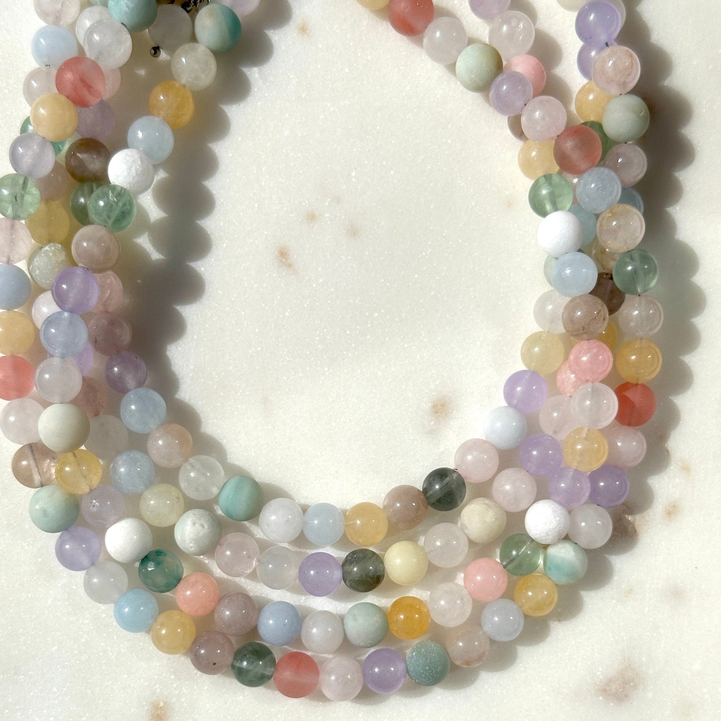 Jenny｜Colorful stones necklace