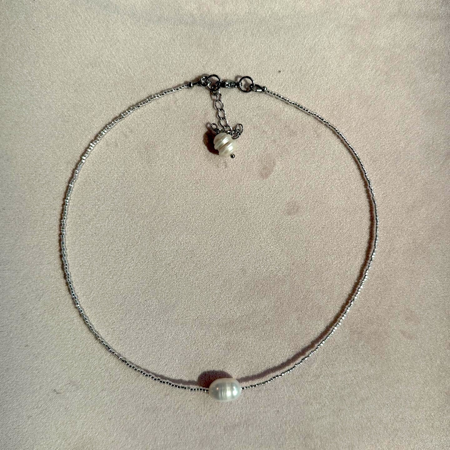 Gisel｜pearl and beads necklace