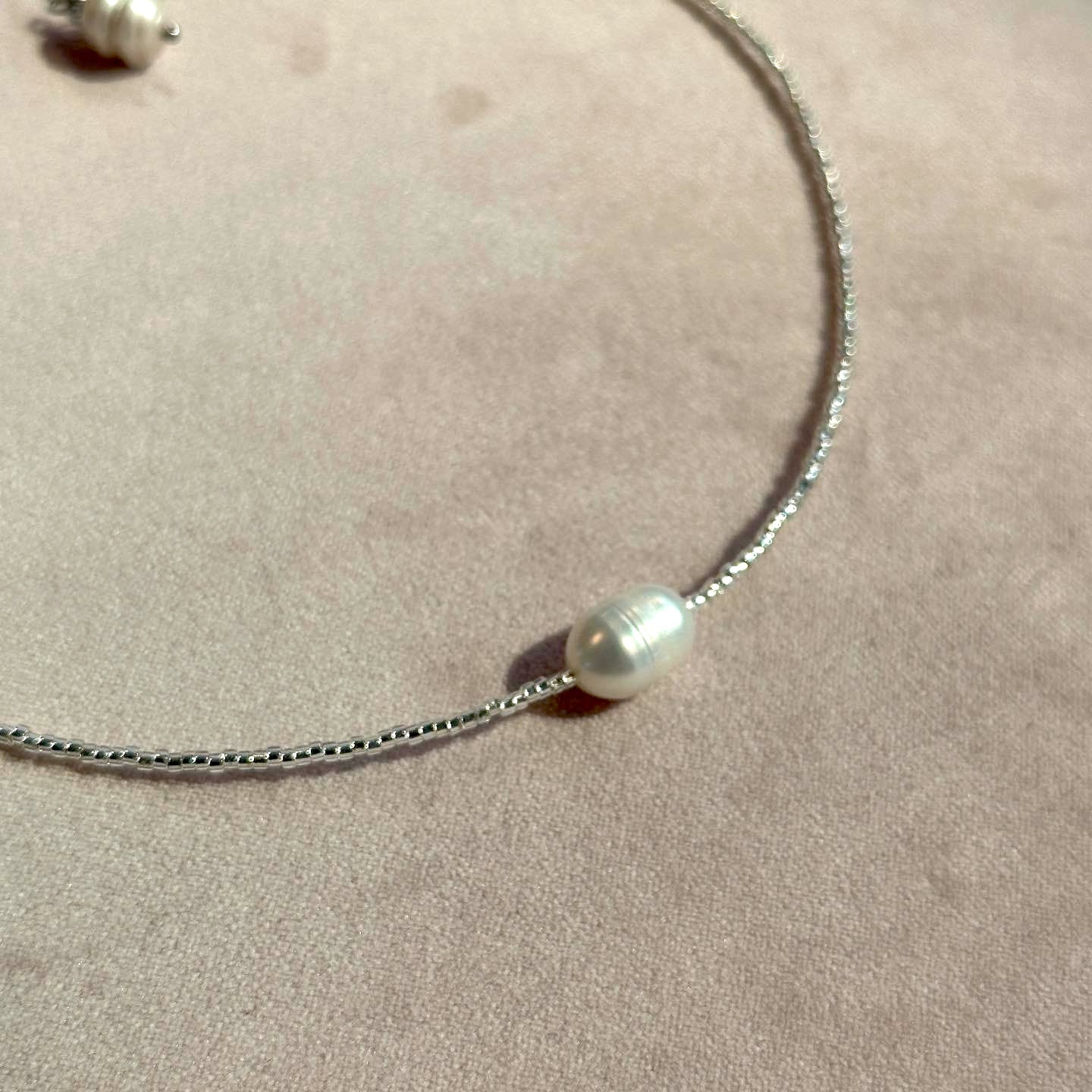 Gisel｜pearl and beads necklace