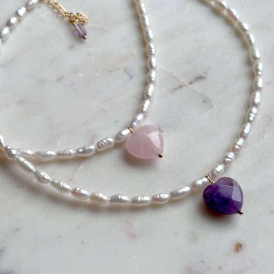 Ai (love) pearls｜We heart the pearls necklaces