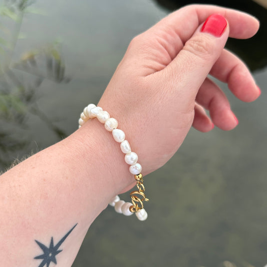 Roma | Destroyed pearls bracelet