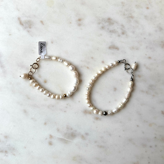 Roma | Destroyed pearls bracelet