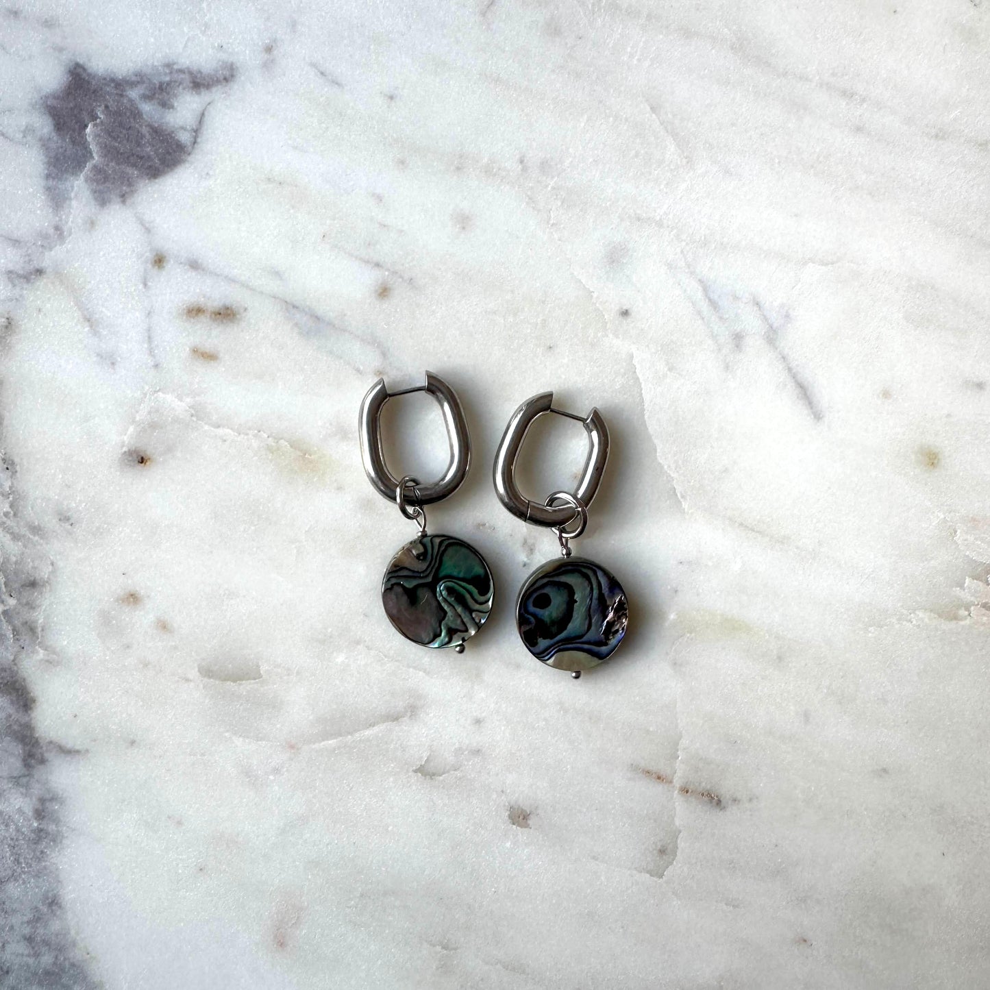 Suzanna | 2 in 1 | Abalone Shell Earrings